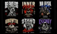 create custom streetwear t shirt design and graphic design