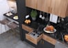 model render 3d kitchen remodel cabinet bath interior design 2d floorplan