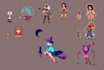 create pixel art sprites and characters