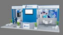 design your 3d exhibition booth, stall,kiosk, stand