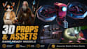create 3d models and game ready assets in blender