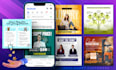 create 15 attractive social media post design