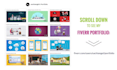 create an eye catching 2d promotional video
