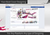 design facebook covers, youtube banners or social media ads