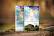 create an epic fantasy book cover, book cover design