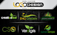 do landscape logo design in 24 hours
