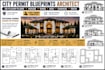 draft architect city permit blueprints, 2d floor plans, house, adu, garage, deck