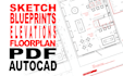 create floor plan 2d and 3d from sketch perfect for real state