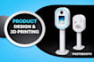 do 3d cad designing and technical drawings for 3d printing and manufacturing
