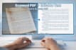 extract plain text from scanned pdfs