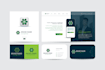 design modern flat logo for your app, website, business, and company