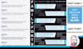 design professional otf and ttf custom fonts for your brand