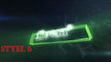 make 9 glitch style intro