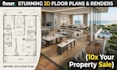 10x your property sale by photorealistic architectural 3d rendering 3d modeling
