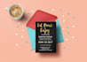 design themed birthday and party invitations