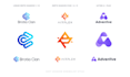 do minimalist logo design with a full guideline branding kit
