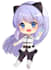 draw character in chibi anime style