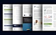 design multi pages brochure, magazine, report