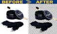 do background removal within 1 hour