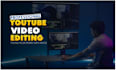 do professional youtube video editing within 24 hours