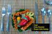make you artwork out of food