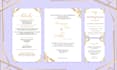 design elegant wedding invitation, rsvp, save the date card