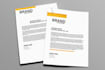 design professional letterhead editable in ms word