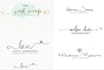 design an attractive personal signature logo