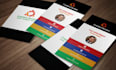 do a business card design