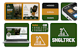 design business logo and branding kit package with brand identity