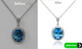 high quality image editing , jewelry retouching and touch up