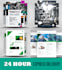 awesome flyer and poster