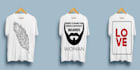 create custom typographic tshirt design