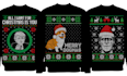create ugly christmas sweater and sweatshirt design