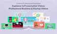 animate explainer video, professional business and startup videos