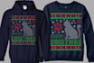 do ugly christmas sweater and tshirt design in 24 hours