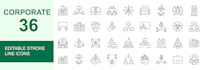design unique modern custom icon sets with editable stroke