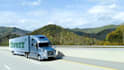 create logistics truck trailer promo video with your logo