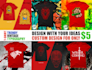 design unique tshirts with your ideas
