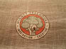 mockup your logo in realistic burlap