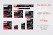 design animated GIF web banner ads for ecommerce and websites