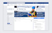 design awesome facebook,twitter,youtube  cover banner