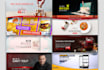 design facebook banners and all social media banners