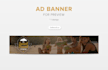 design professional web banners for website, slider