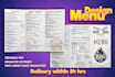 design an attractive restaurant menu