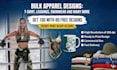 sell 30 with 20 free design products for printful and printify