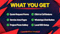 build a website for contractors, construction, and roofing companies