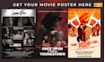 design a professional movie poster in 8 hours