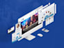 design psd website UI and app
