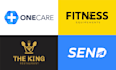 do modern minimalist logo for your business